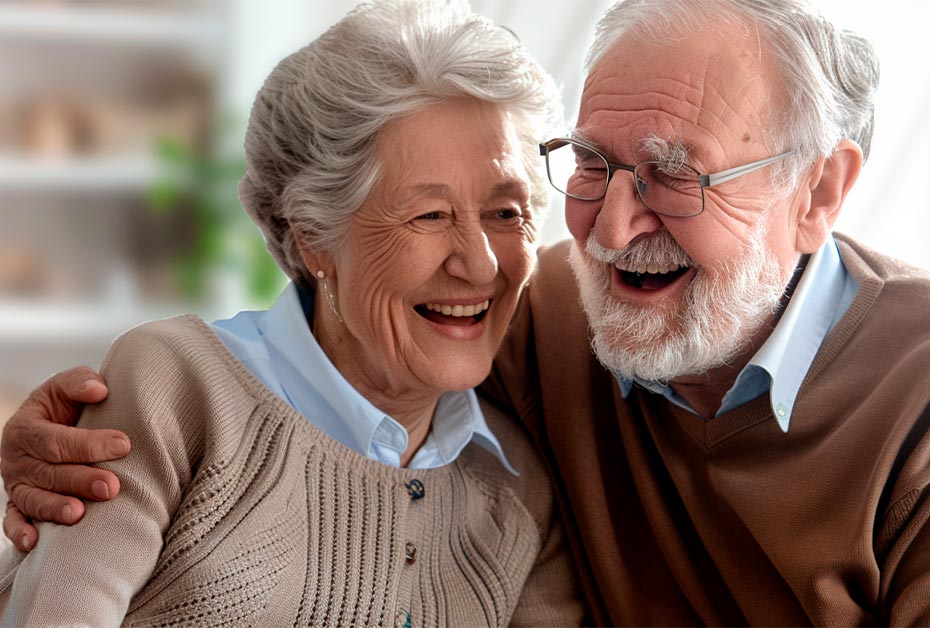 Пожилые люди в пансионате наслаждаются совместными беседами Пожилые люди в пансионате наслаждаются совместными беседами